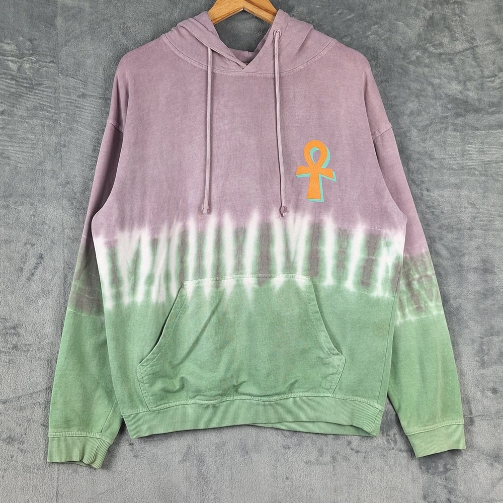 Flatbush Zombies Hoodie Mens Medium Tie Dye Hip Hop Grunge Vacation‎ In Hell